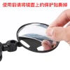 Bicycle rearview mirror wide-angle convex mirror, bicycle rearview mirror, mountain bike rearview mirror, silicone handle rearview mirror details Picture